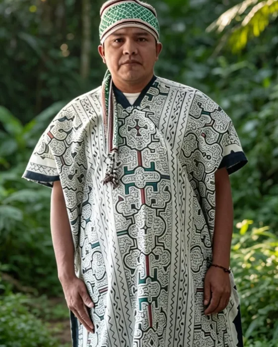 Demer Gonzales Vásquez, founder of Fundación Kene Rao, in Pucallpa