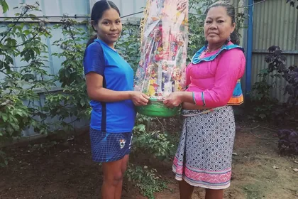 Gifts prepared for the Christmas chocolatada in remote communities